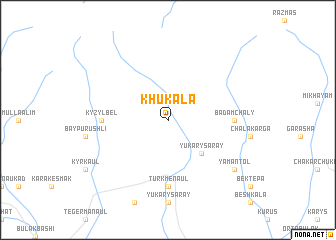 map of Khukala