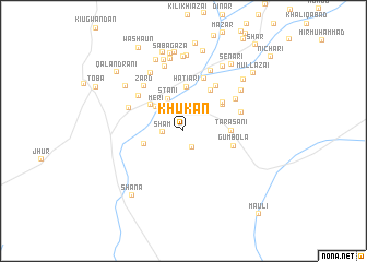 map of Khūkān