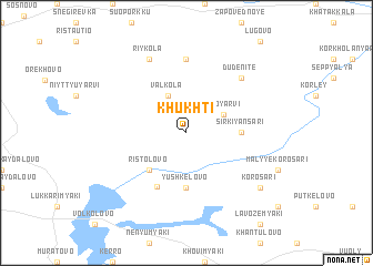 map of Khukhti