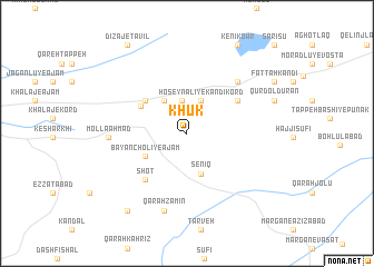 map of Khūk
