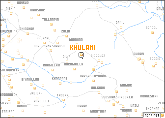 map of Khulami