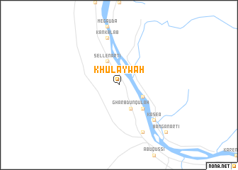 map of Khulaywah