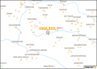 map of Khule Kili