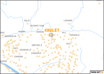 map of Khulet