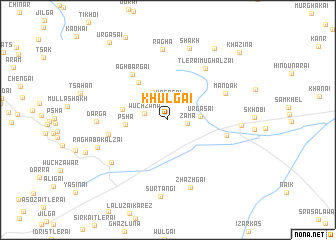 map of Khulgai