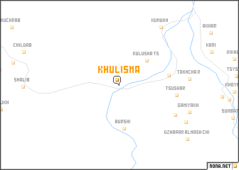map of Khulisma