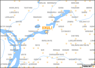 map of Khuli