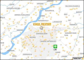 map of Khūl Merān