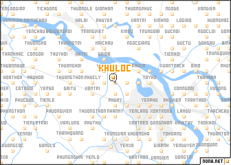 map of Khu Loc