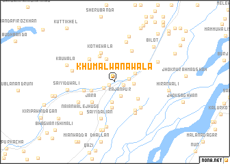 map of Khu Malwānawāla