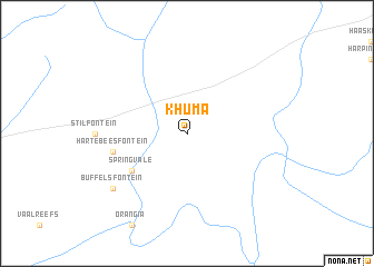 map of Khuma