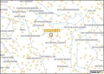 map of Khumbri