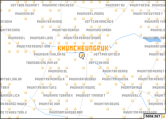 map of Khŭm Cheung Rŭk