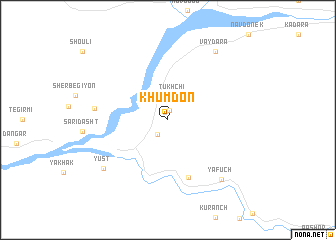 map of Khumdon