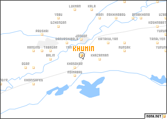 map of Khumin