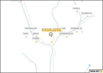 map of Khumjung