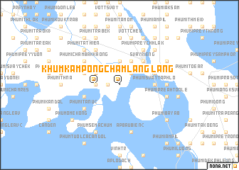 map of Khŭm Kâmpóng Châmlâng