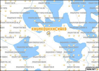 map of Khŭm Koŭk Khchâk (1)