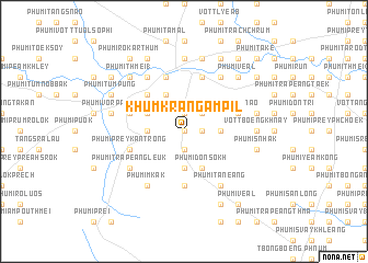 map of Khŭm Krăng Âmpĭl