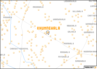 map of Khumnewāla