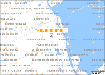 map of Khŭm Phnum Bat