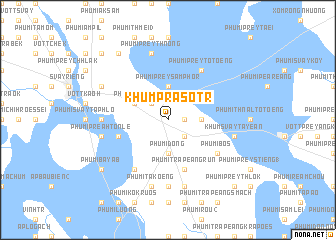 map of Khŭm Prâsotr