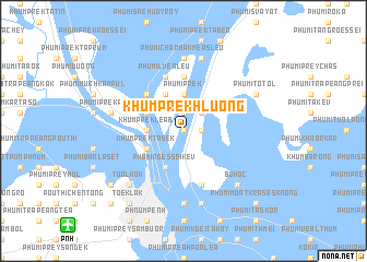 map of Khŭm Prêk Hluŏng