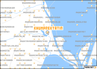 map of Khŭm Prêk Tatĭn