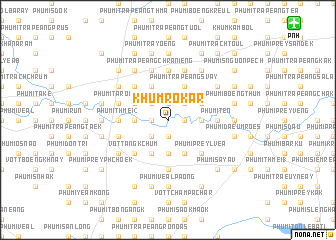 map of Khŭm Rôkar