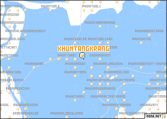 map of Khŭm Tăng Krăng