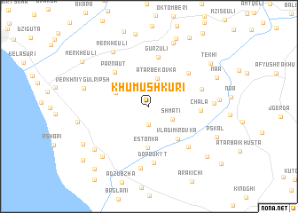 map of Khumushkuri
