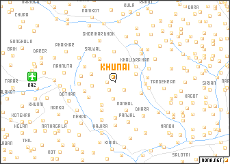 map of Khunai