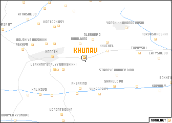 map of Khunav