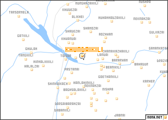 map of Khundai Kili