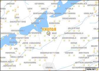 map of Khunda