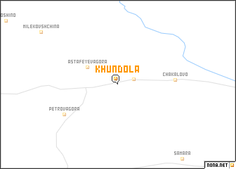 map of Khundola