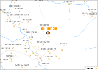 map of Khūngāh