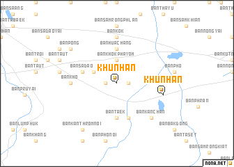 map of Khun Han