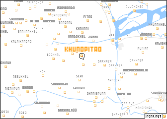 map of Khuno Pitāo