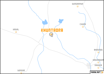 map of Khuntaora