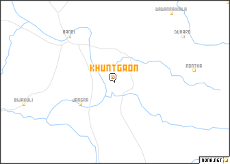 map of Khuntgaon