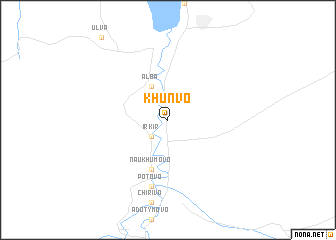 map of Khun\