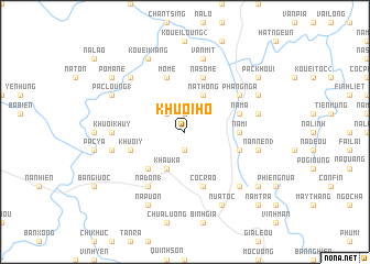 map of Khuôi Ho