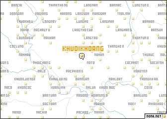 map of Khuổi Khoáng