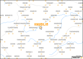 map of Khuổi Lin