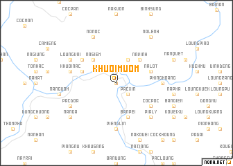 map of Khuoi Muom