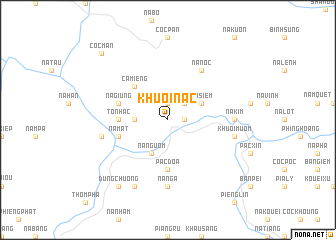 map of Khuôi Nac