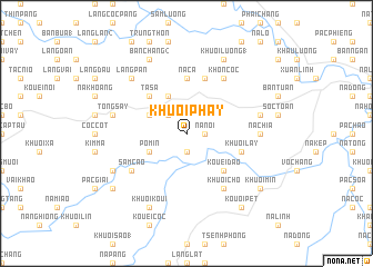 map of Khuổi Phay