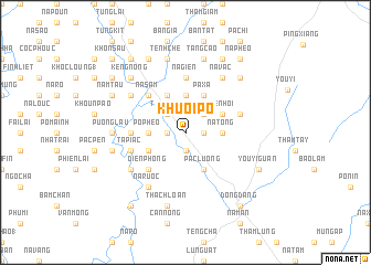 map of Khuổi Po