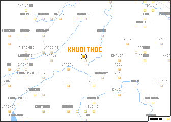 map of Khuổi Thốc